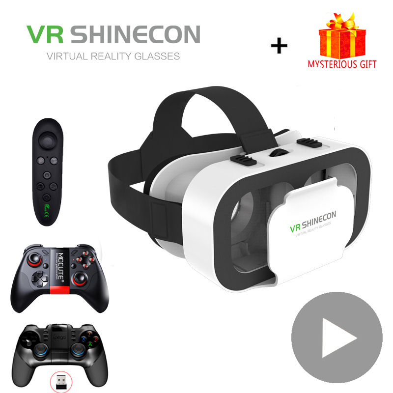 Vr Headset Pc - VR Shinecon capacete de realidade virtual
