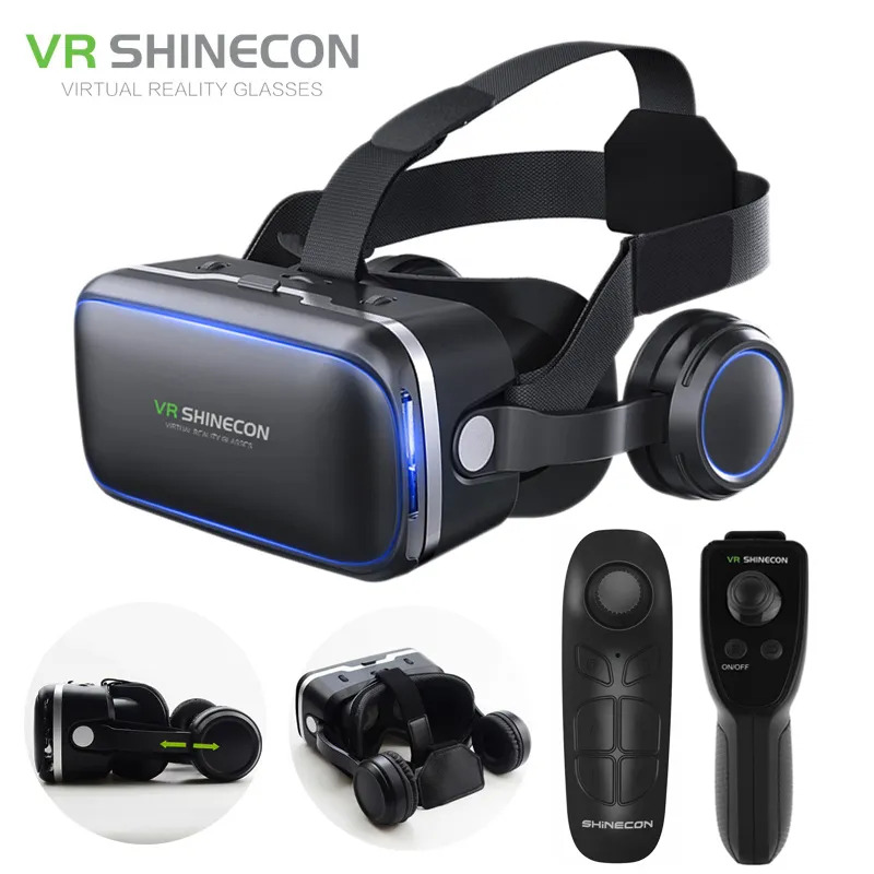 Vr Headset Pc - VR Shinecon 6.0 Versão de fone