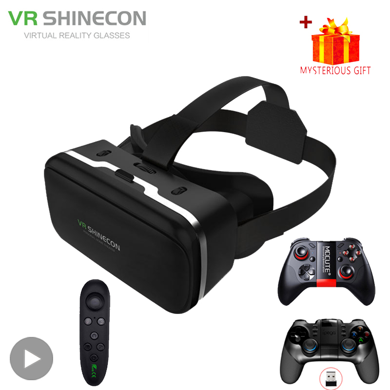Shinecon vr óculos 3d realidad - Vr Headset Pc avaliação e preço