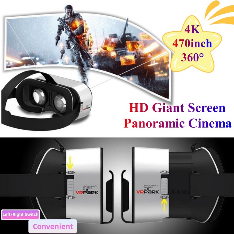 V5 4k realidade virtual vr ócu - Vr Headset Pc avaliação e preço