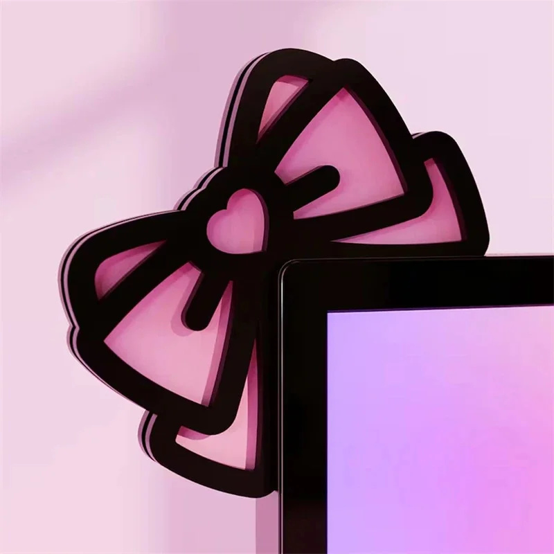 Kawaii rosa acrílico arco moni - Pc Gaming Pink avaliação e preço