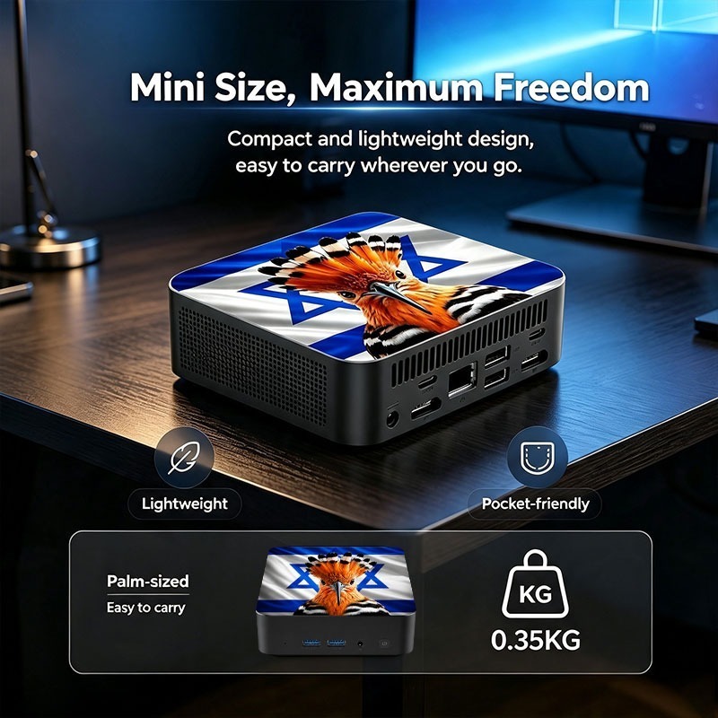 Novo Mini PC Intel Core N150 p - Pc Gaming Intel avaliação e preço
