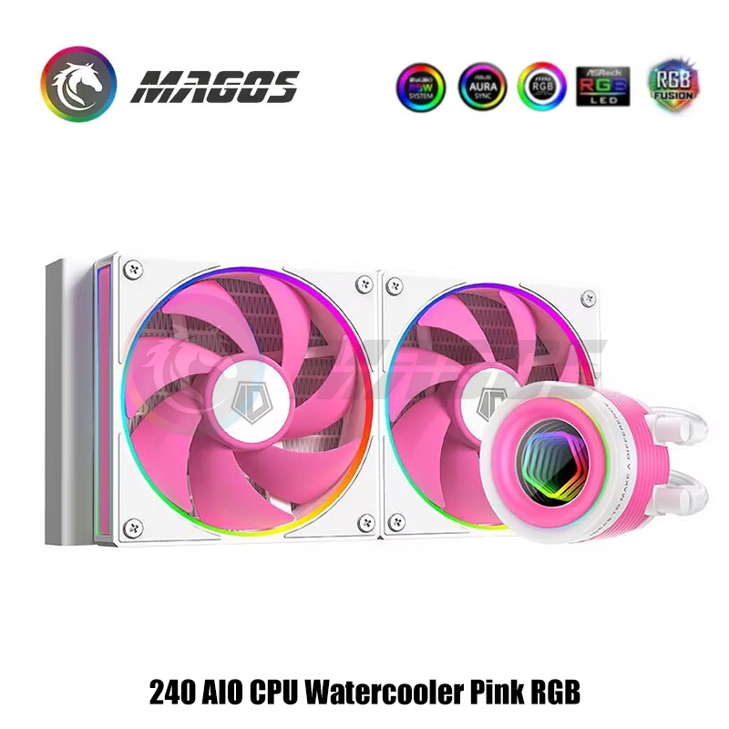 240 aio cpu watercooler rosa r - Pc Water Cooling avaliação e preço