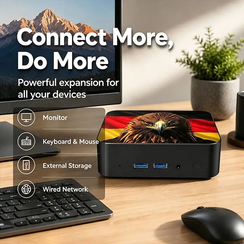Mini PC Portátil 2026 Intel Co - Pc Gaming Intel avaliação e preço